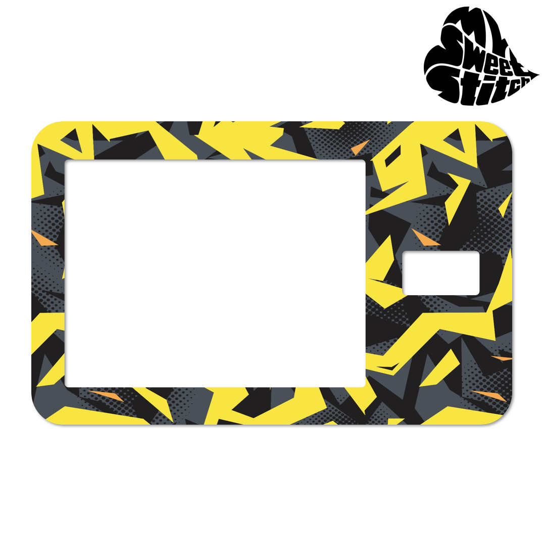 MySweetStitch | Tandem t:slim X2 Sticker | Camo Yellow
