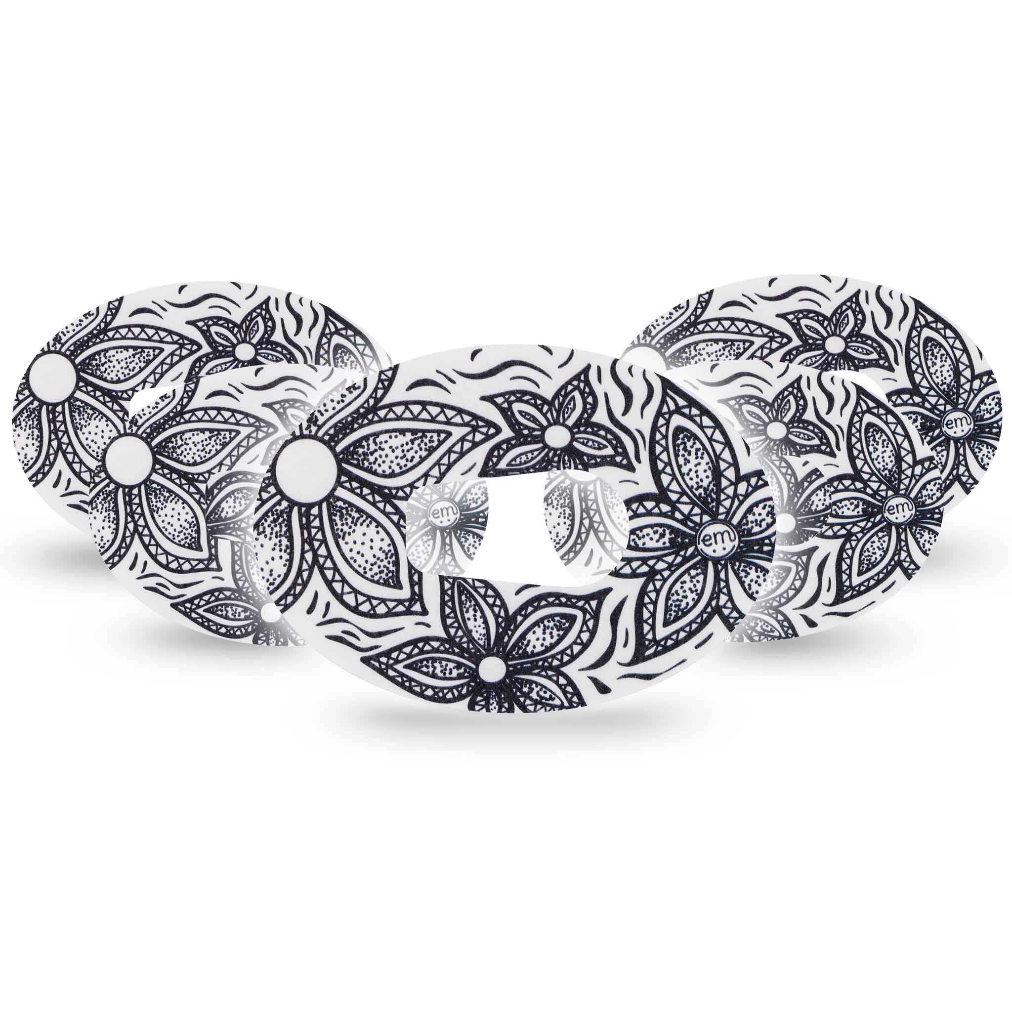 ExpressionMed fixatiepleister Dexcom G6 | Black Tie Floral
