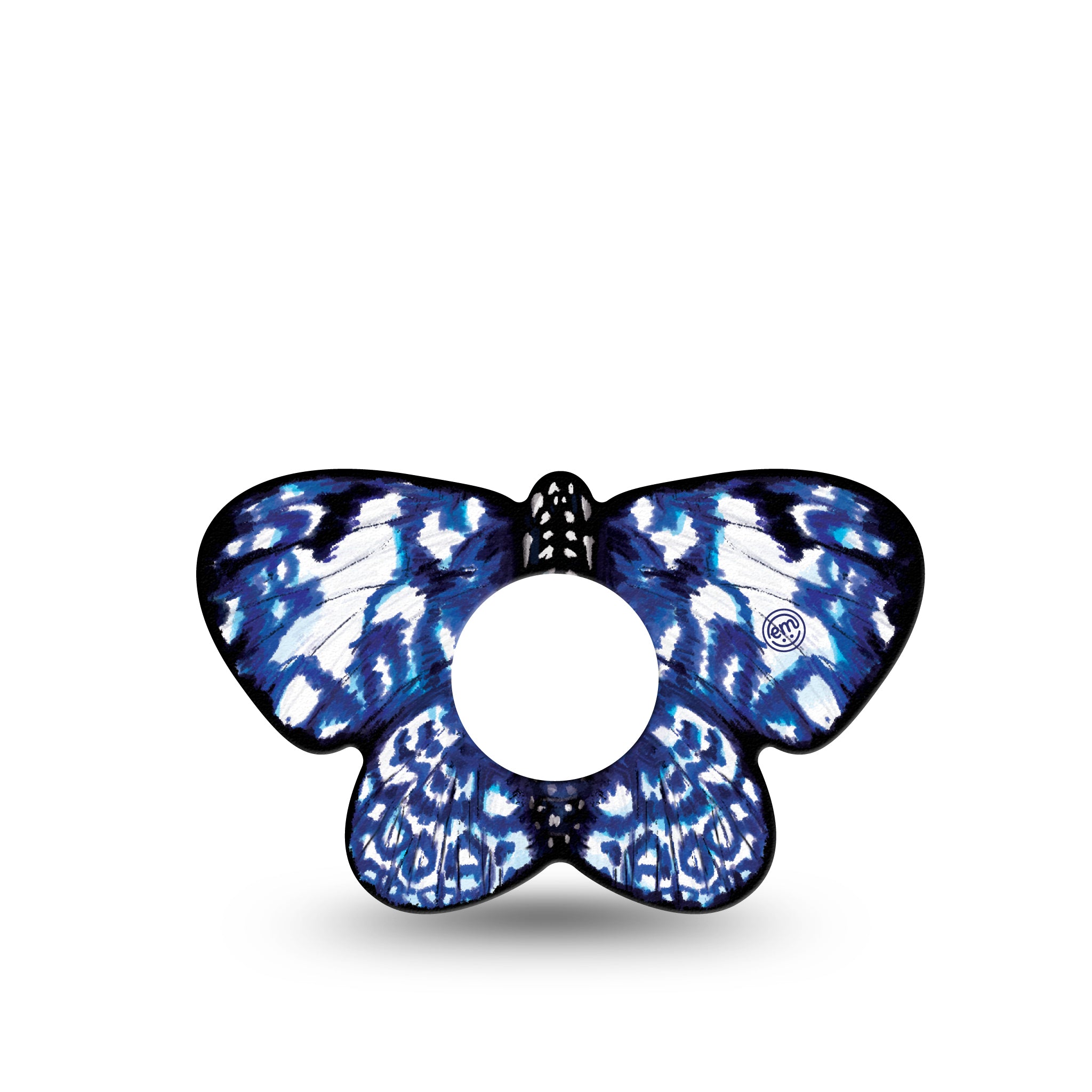 ExpressionMed katheterpleister | Blue Tye Dye Butterfly