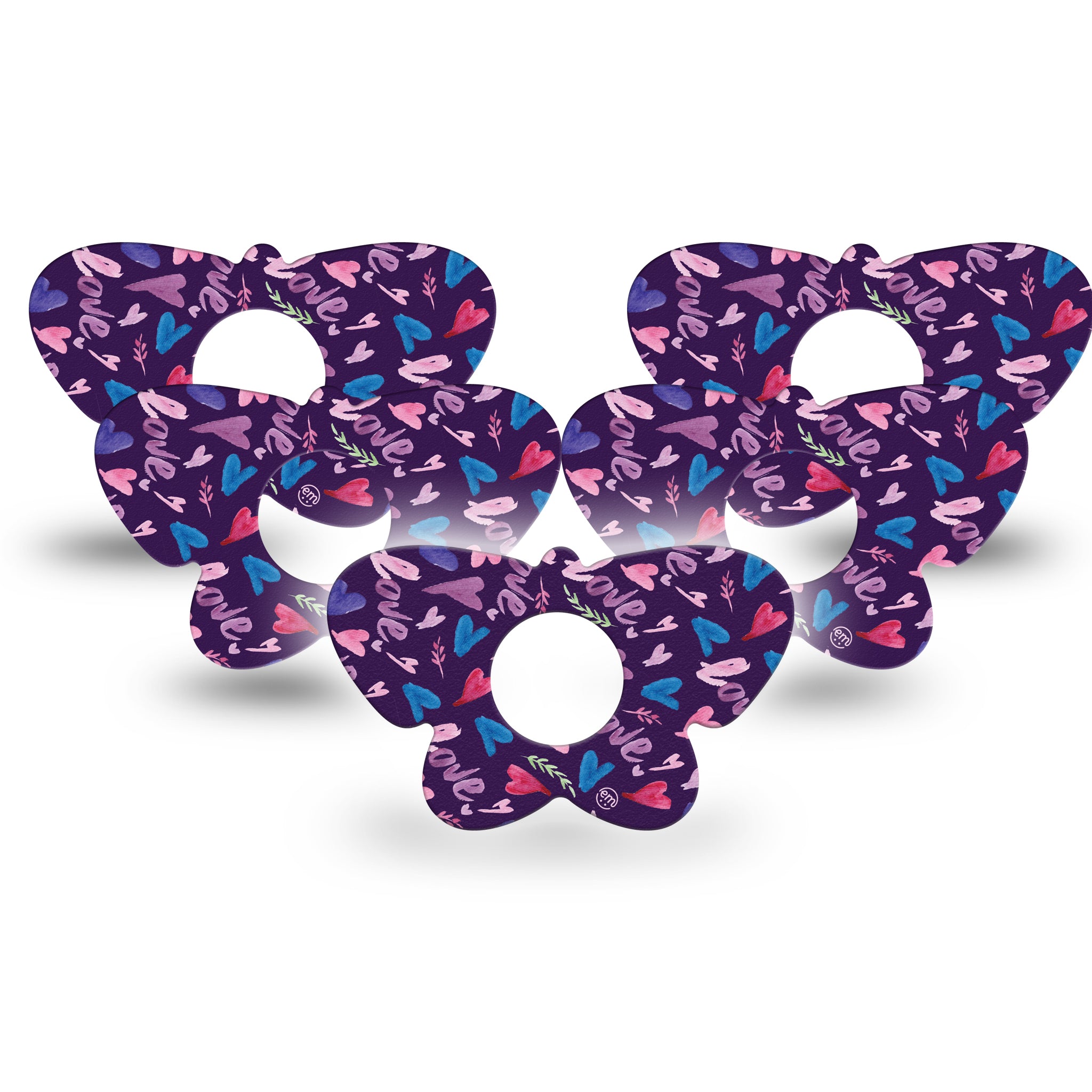 ExpressionMed katheterpleister | Watercolor Love Butterfly