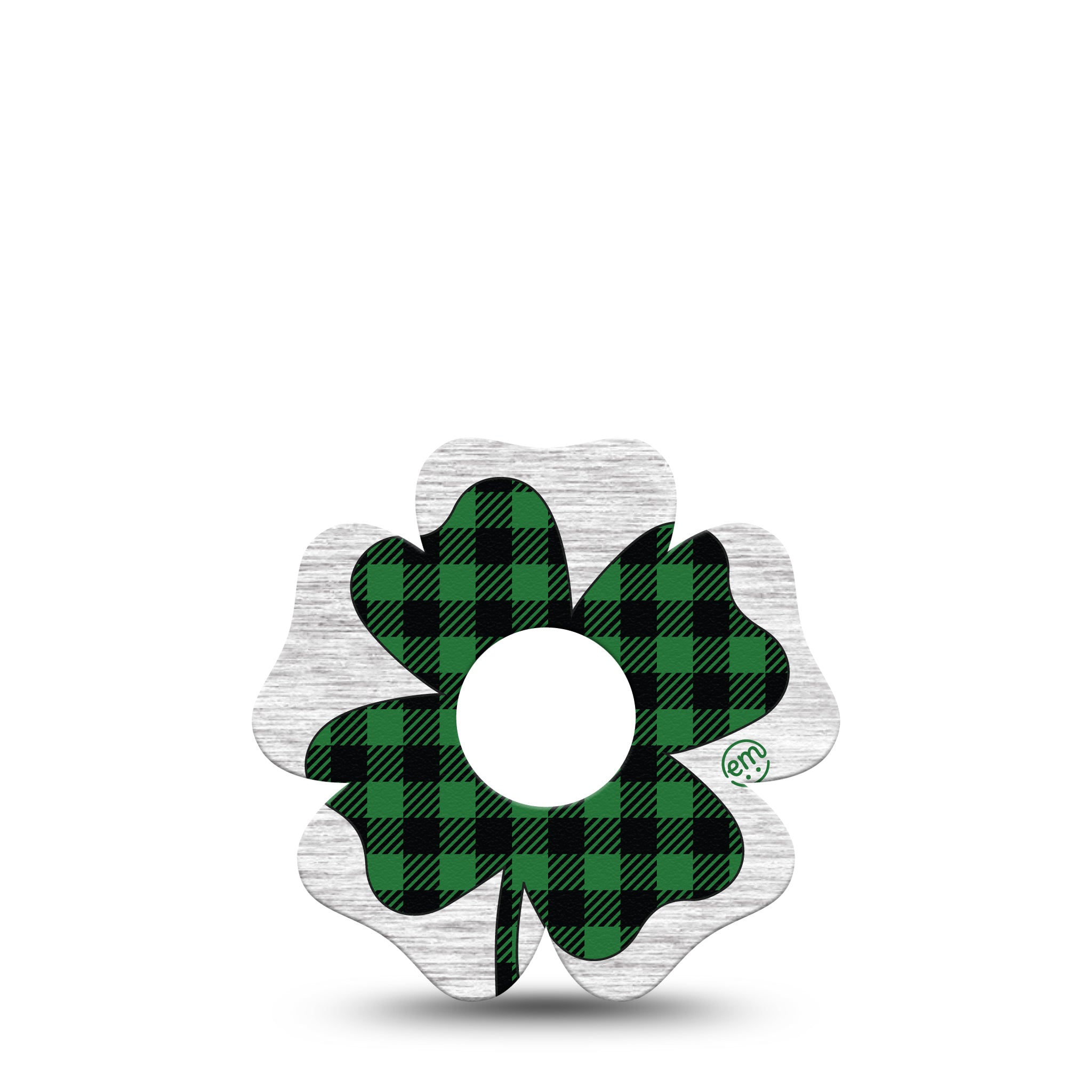 ExpressionMed fixatiepleisters Freestyle Libre 3 Perfect Fit | Embroidered Clover Flower