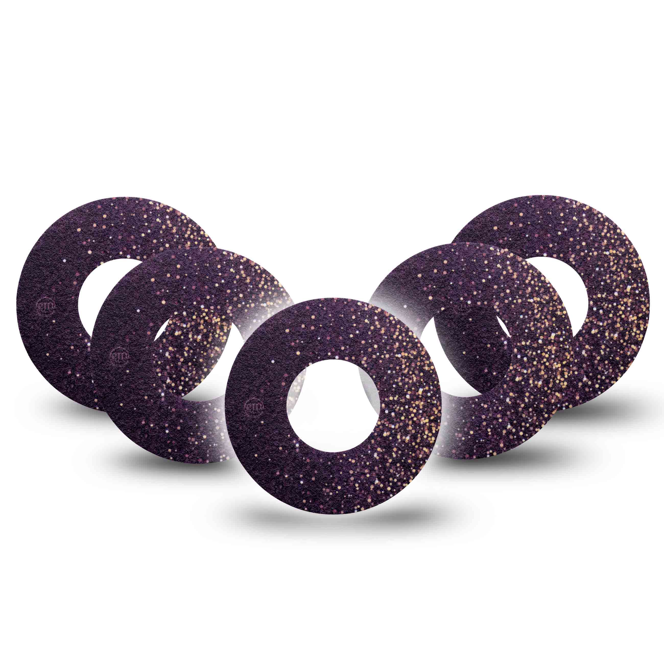 ExpressionMed Fixatiepleisters Freestyle Libre 1 & 2 | Gold Sparkles