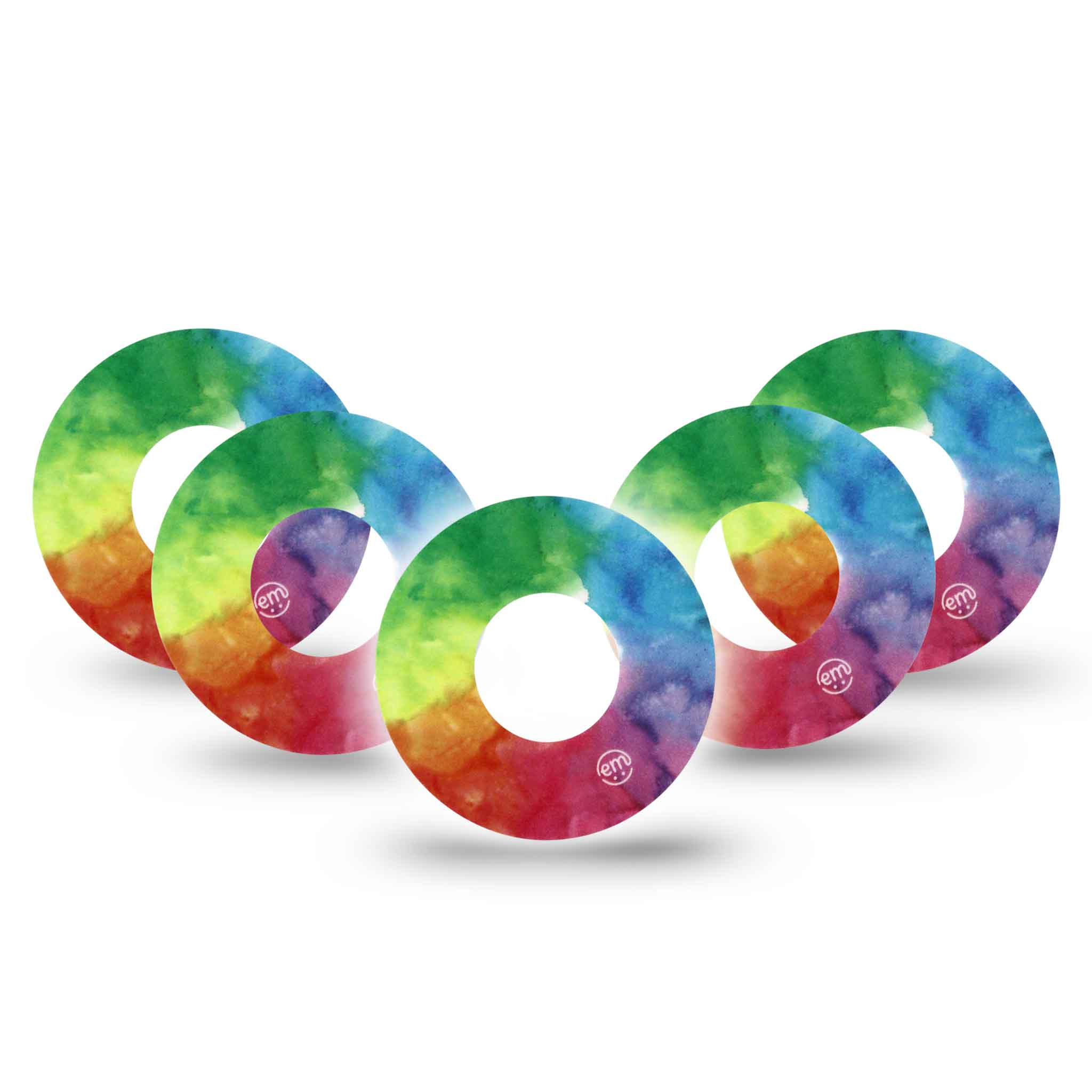 ExpressionMed Fixatiepleisters Freestyle Libre 1 & 2 | Rainbow Clouds