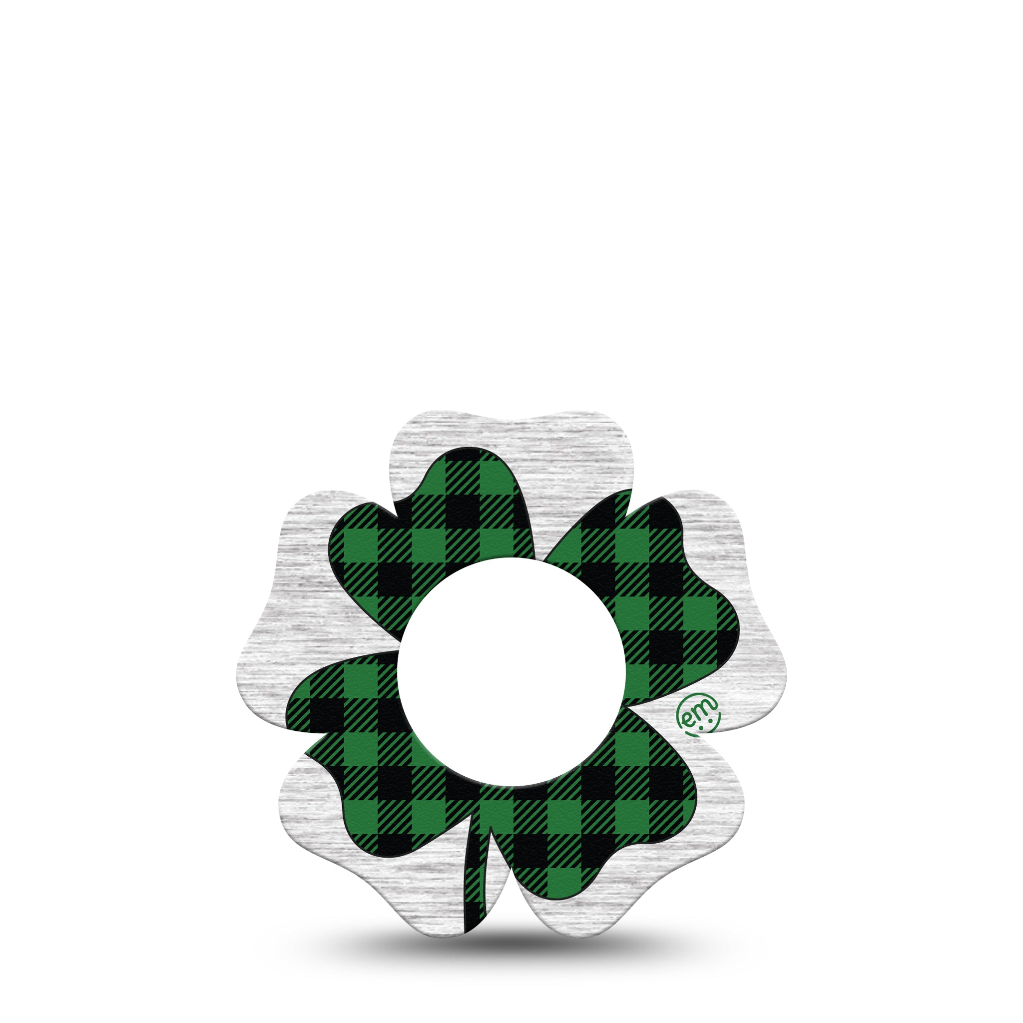 ExpressionMed fixatiepleisters Freestyle Libre 1 & 2 | Embroidered Clover Flower