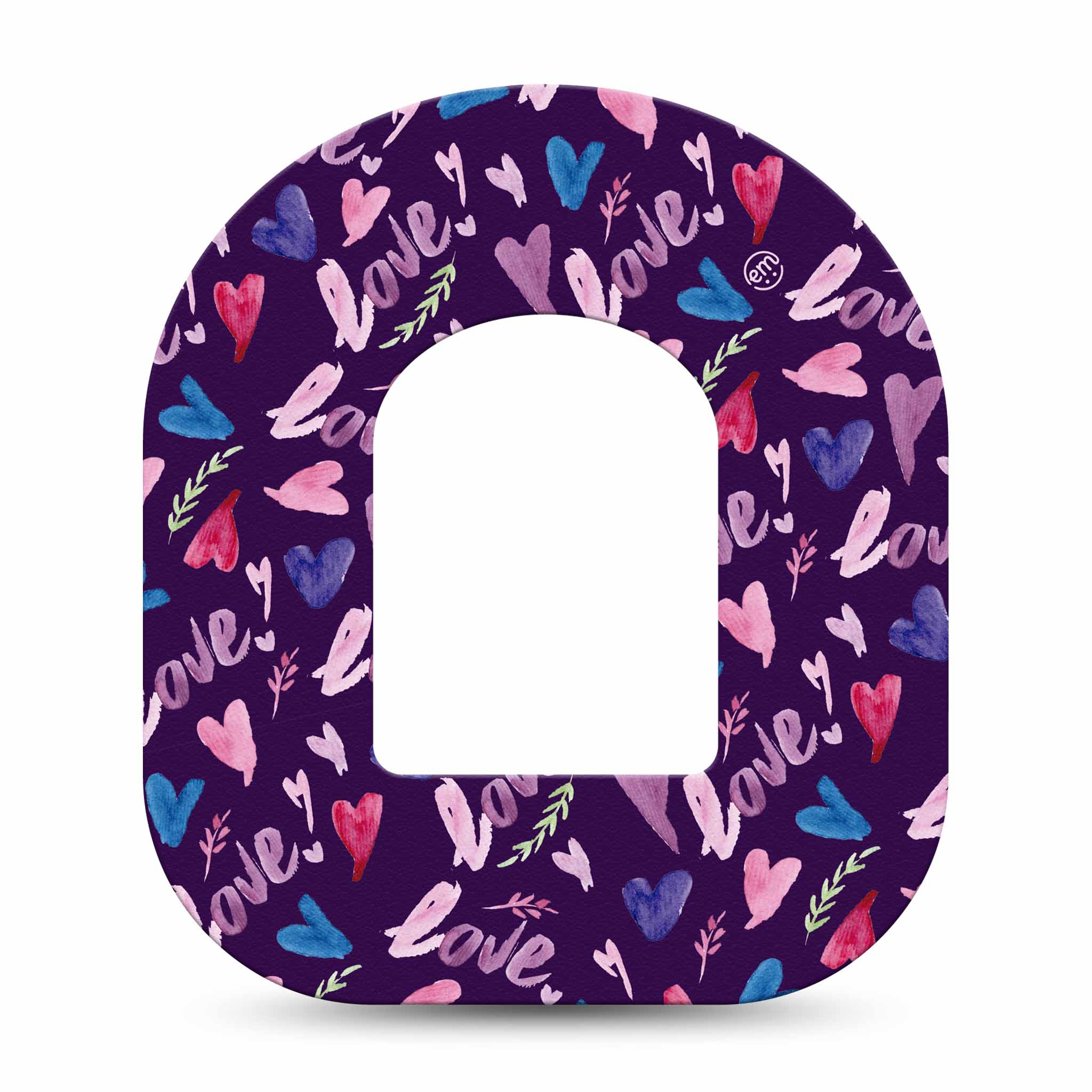 ExpressionMed fixatiepleister Omnipod | Watercolor Love