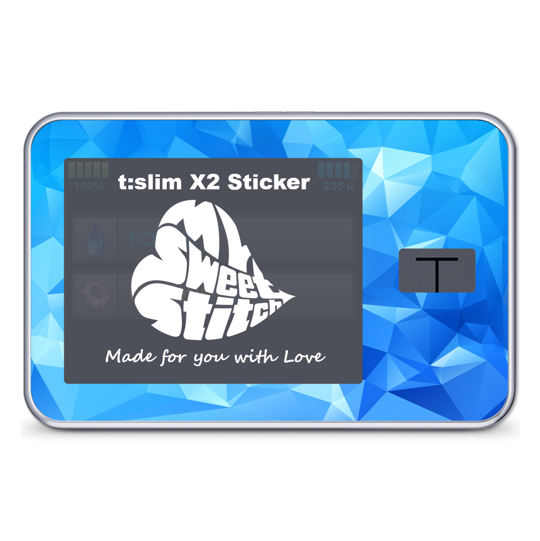 MySweetStitch | Tandem t:slim X2 sticker | Geometric
