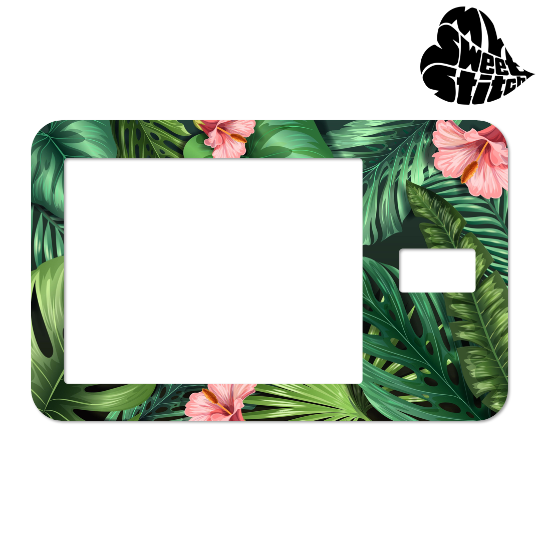 MySweetStitch | Tandem t:slim X2 sticker | Tropical Flower