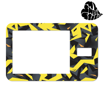 MySweetStitch | Adhesivo para Tandem t:slim X2 | Camo Yellow