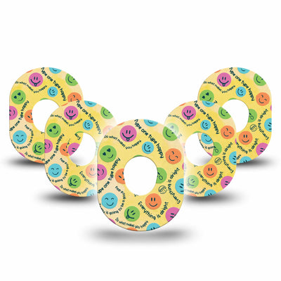Cerotto di fissaggio ExpressionMed per Dexcom G7 | Smiley