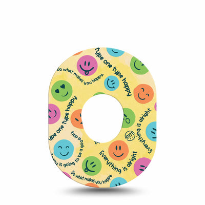 Cerotto di fissaggio ExpressionMed per Dexcom G7 | Smiley
