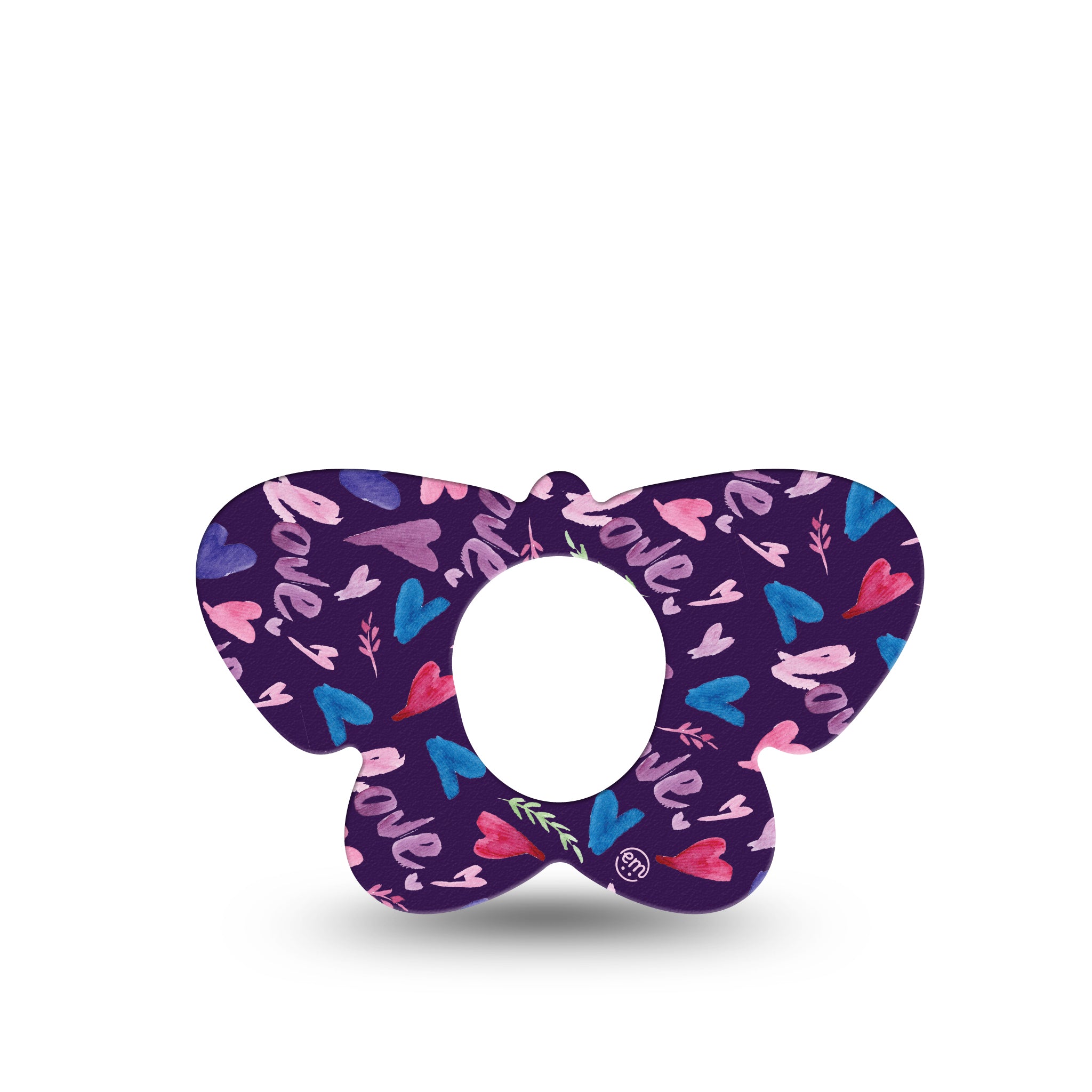 ExpressionMed fixatiepleisters Dexcom G7 | Watercolor Love Butterfly
