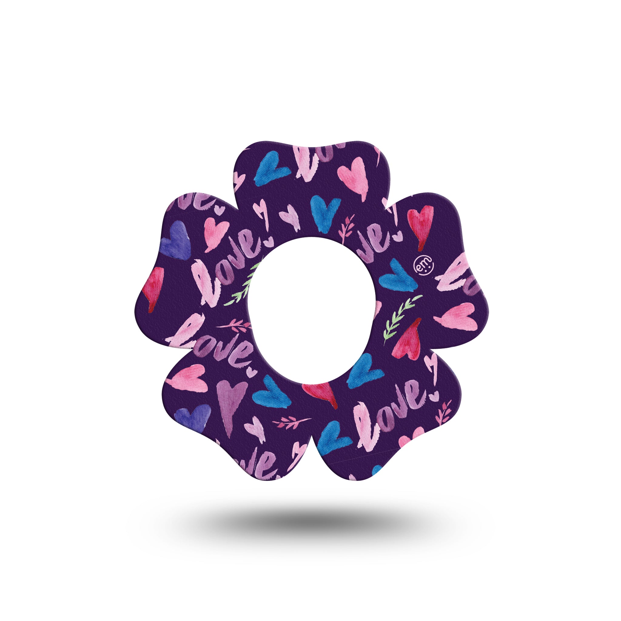 ExpressionMed Fixatiepleister Dexcom G7 | Watercolor Love Flower