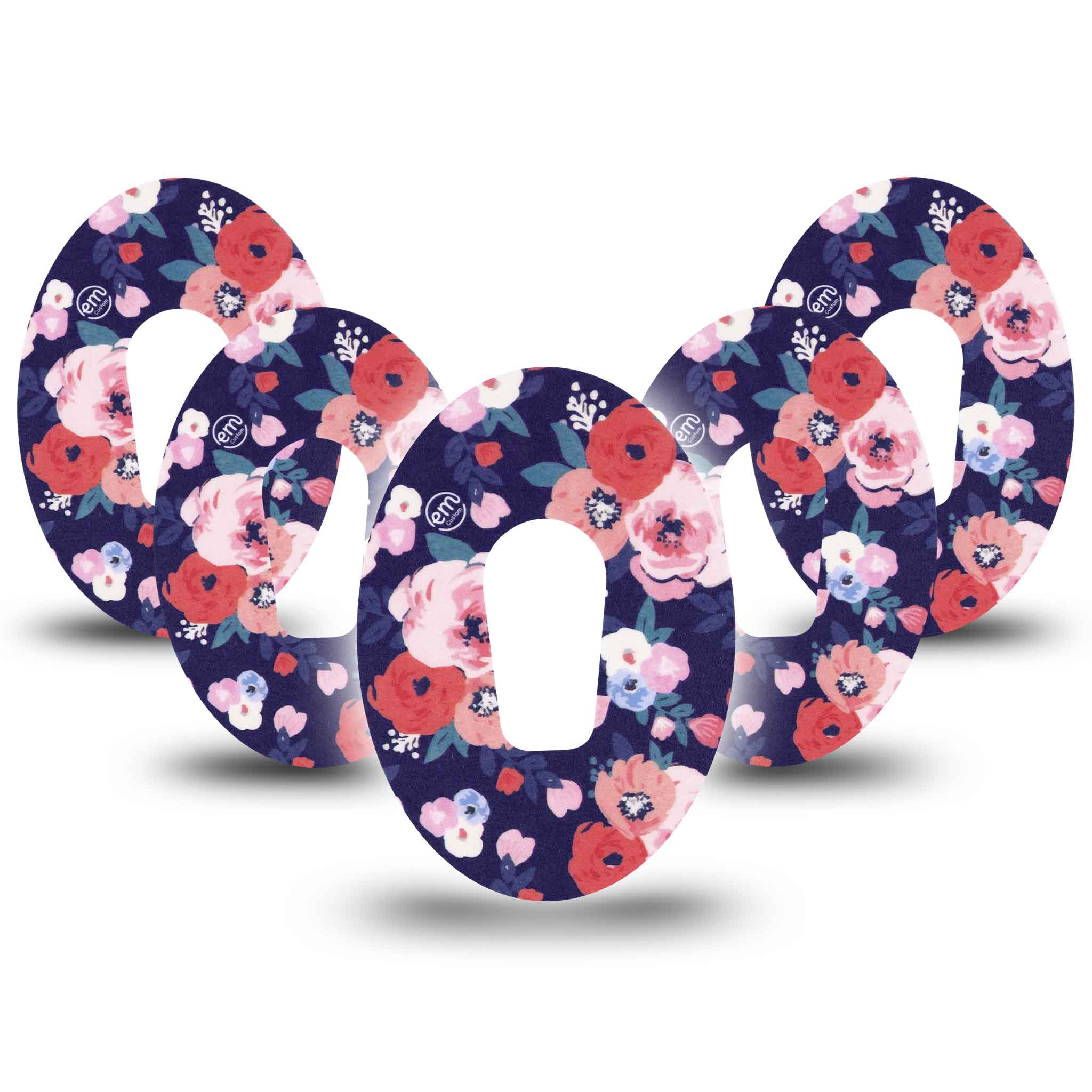 Parche de fijación ExpressionMed para Dexcom G6 | Painted Flower