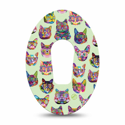Parche de fijación ExpressionMed para Dexcom G6 | Cat Party