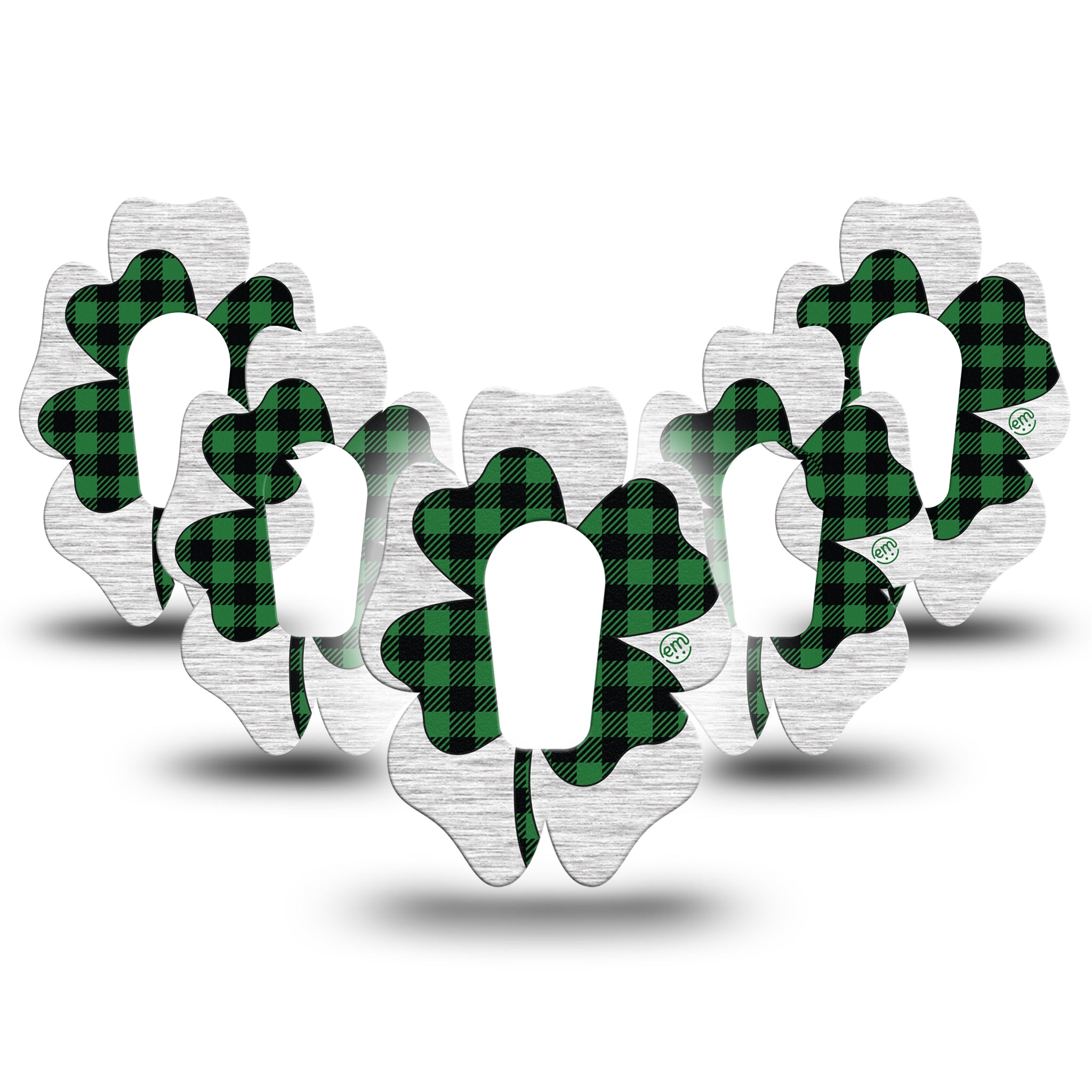 Cerotto di fissaggio ExpressionMed Dexcom G6 | Embroidered Clover Flower