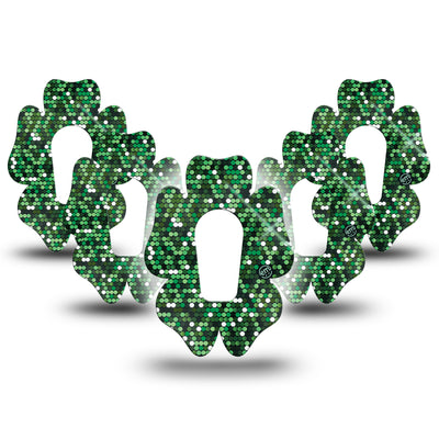 Cerotto di fissaggio ExpressionMed Dexcom G6 | Green Glam Flower