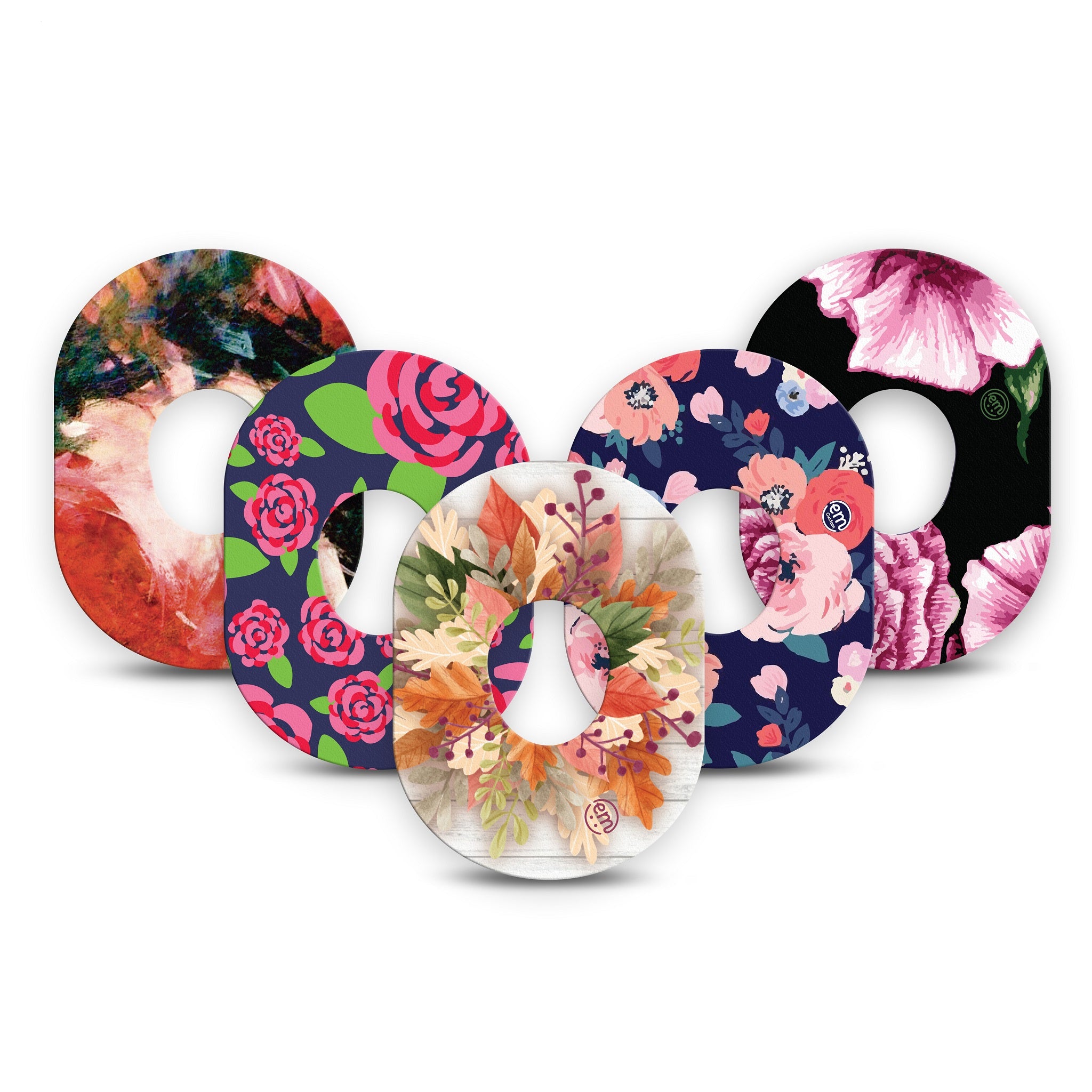 ExpressionMed fixatiepleister Dexcom G7 | Flowery (set van 5)