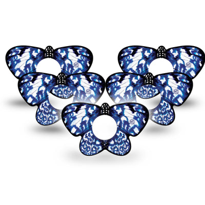 Cerotti per catetere ExpressionMed | Blue Tye Dye Butterfly