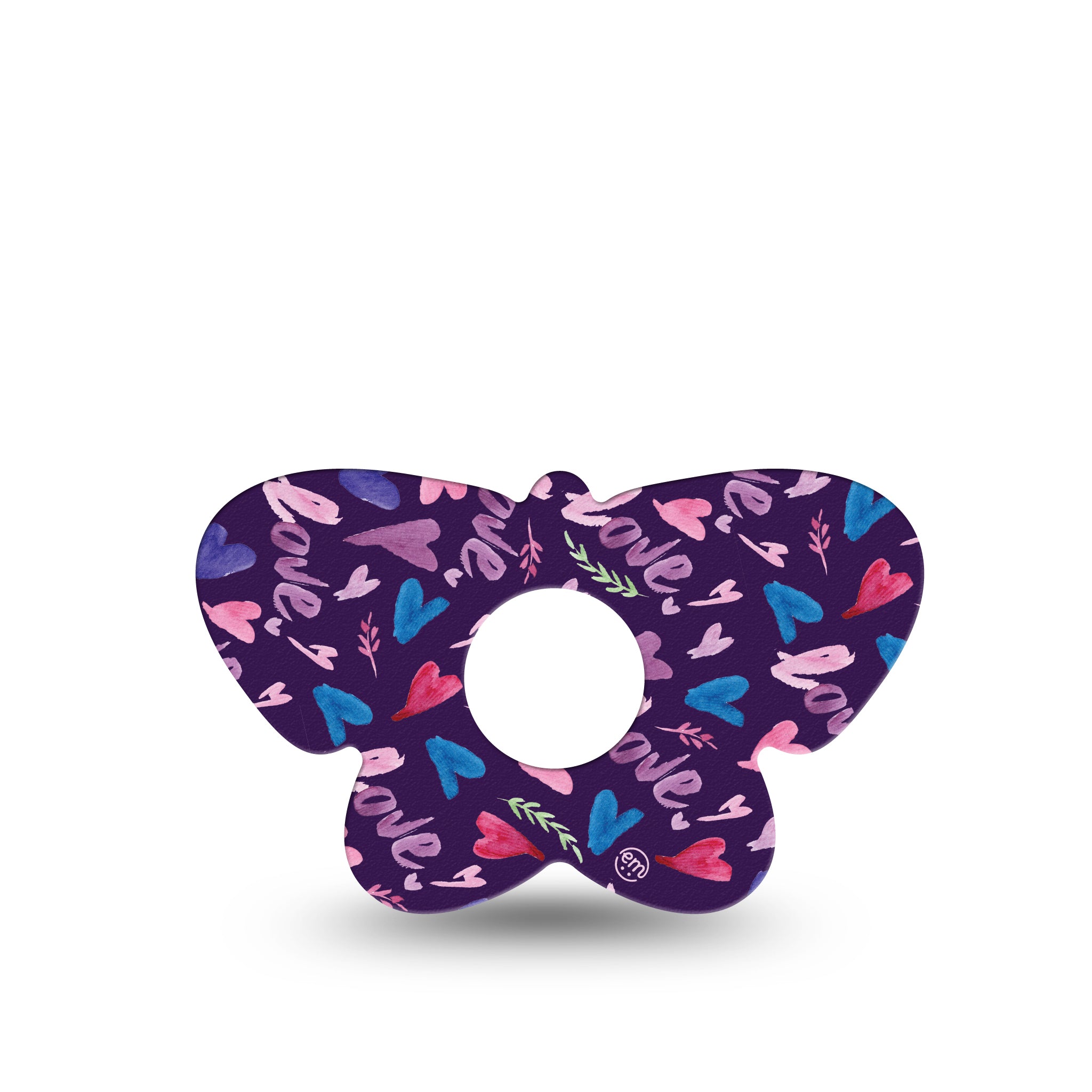ExpressionMed fixatiepleisters Freestyle Libre 3 Perfect Fit | Watercolor Love Butterfly