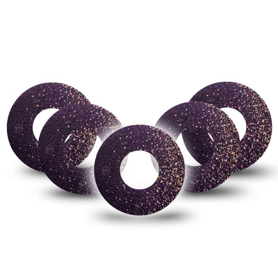 Cerotti di fissaggio ExpressionMed Freestyle Libre 1 & 2 | Gold Sparkles