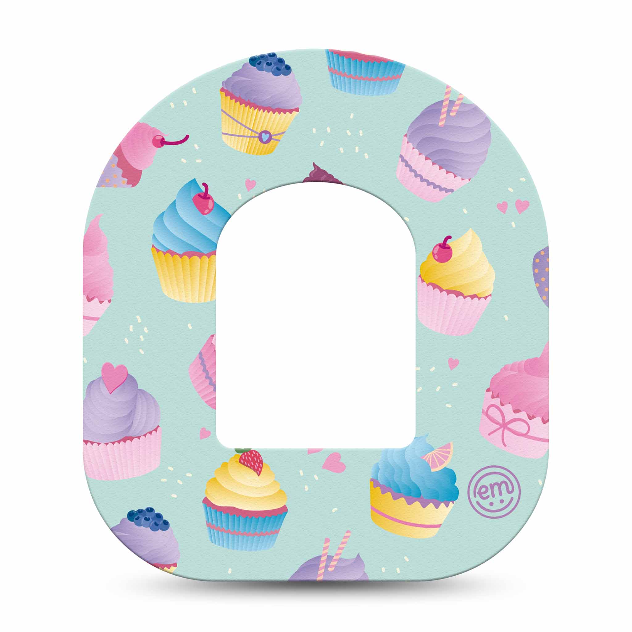 Cerotti di fissaggio ExpressionMed per Omnipod | Cupcakes