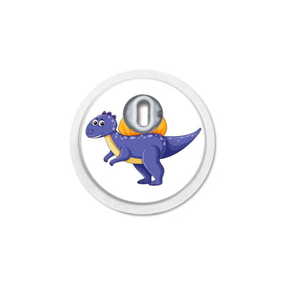 MySweetStitch | Adhesivo para sensor Freestyle Libre 3 / 3 Plus | Dinos