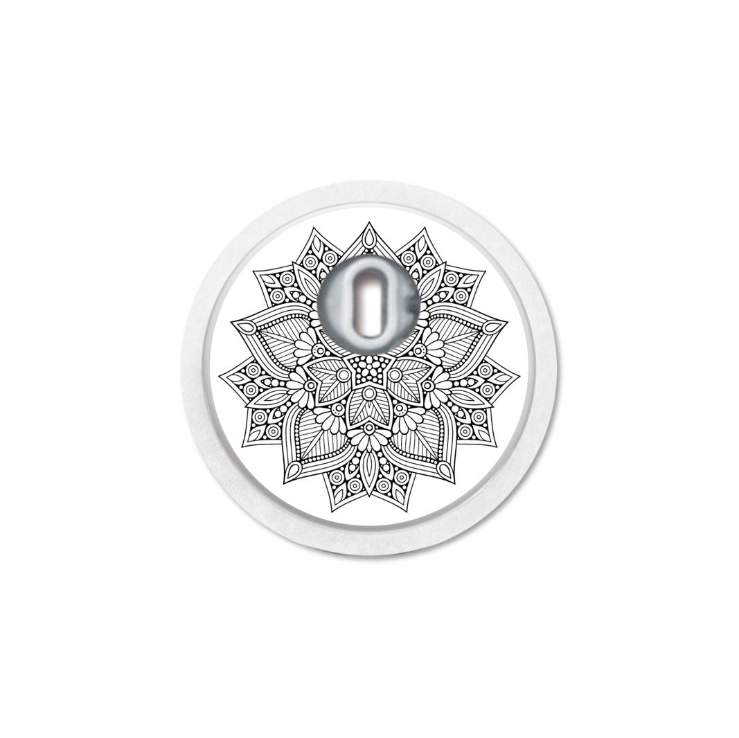 MySweetStitch | Adesivo per sensore Freestyle Libre 3 / 3 Plus | Mandala 1
