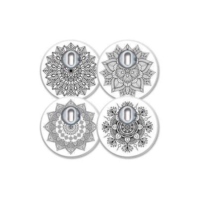 MySweetStitch | Adesivo per sensore Freestyle Libre 3 / 3 Plus | Mandala 1