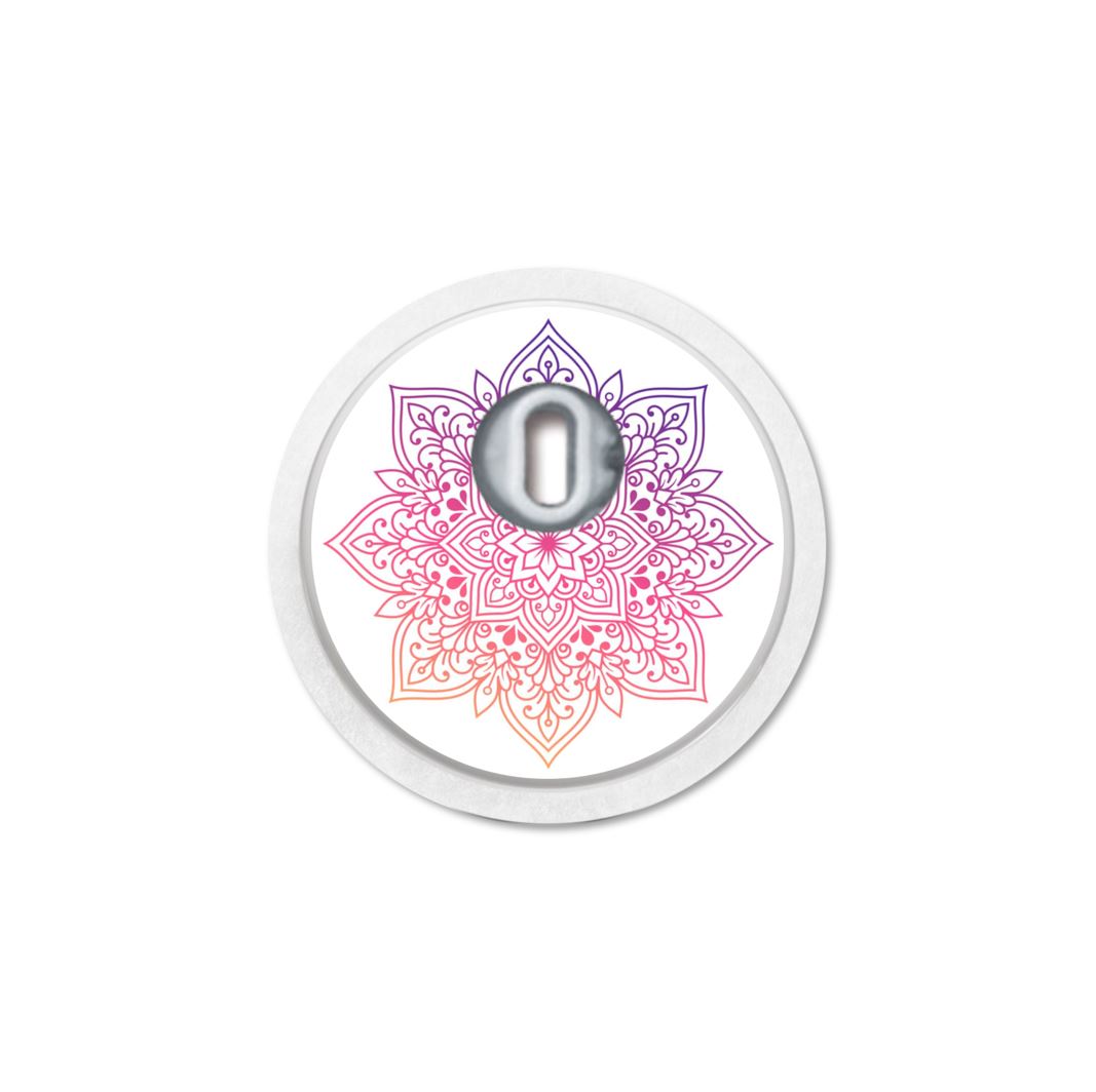 MySweetStitch | Adesivo per sensore Freestyle Libre 3 / 3 Plus | Mandala 2