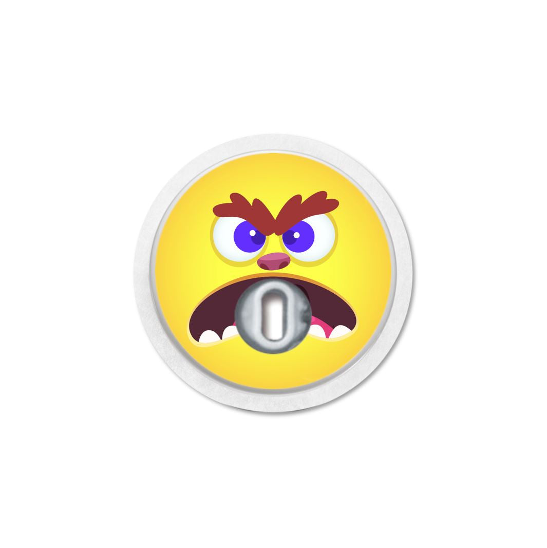 MySweetStitch | Freestyle Libre 3 / 3 Plus Sensor Sticker | Zucker Monster