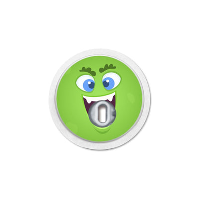 MySweetStitch | Adesivo per sensore Freestyle Libre 3 / 3 Plus | Mostro di zucchero