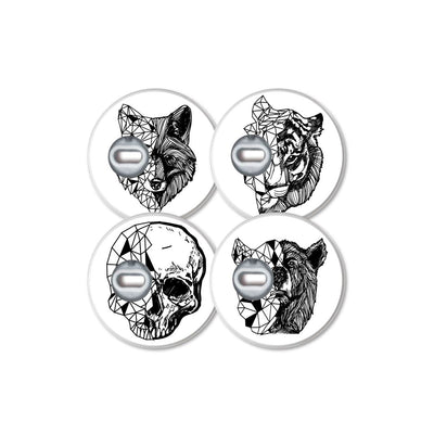 MySweetStitch | Autocollant pour capteur Freestyle Libre 3 / 3 Plus | Édition Tatouage