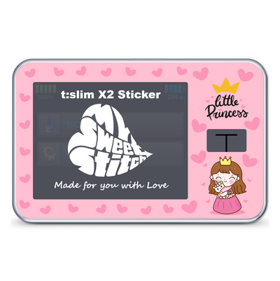 MySweetStitch | Tandem t:slim X2 Sticker | Little Princess