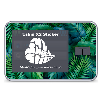 MySweetStitch | Autocollant pour Tandem t:slim X2 | Tropical