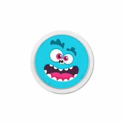 MySweetStitch | Autocollant pour capteur Freestyle Libre 1 & 2 | Monstre de sucre