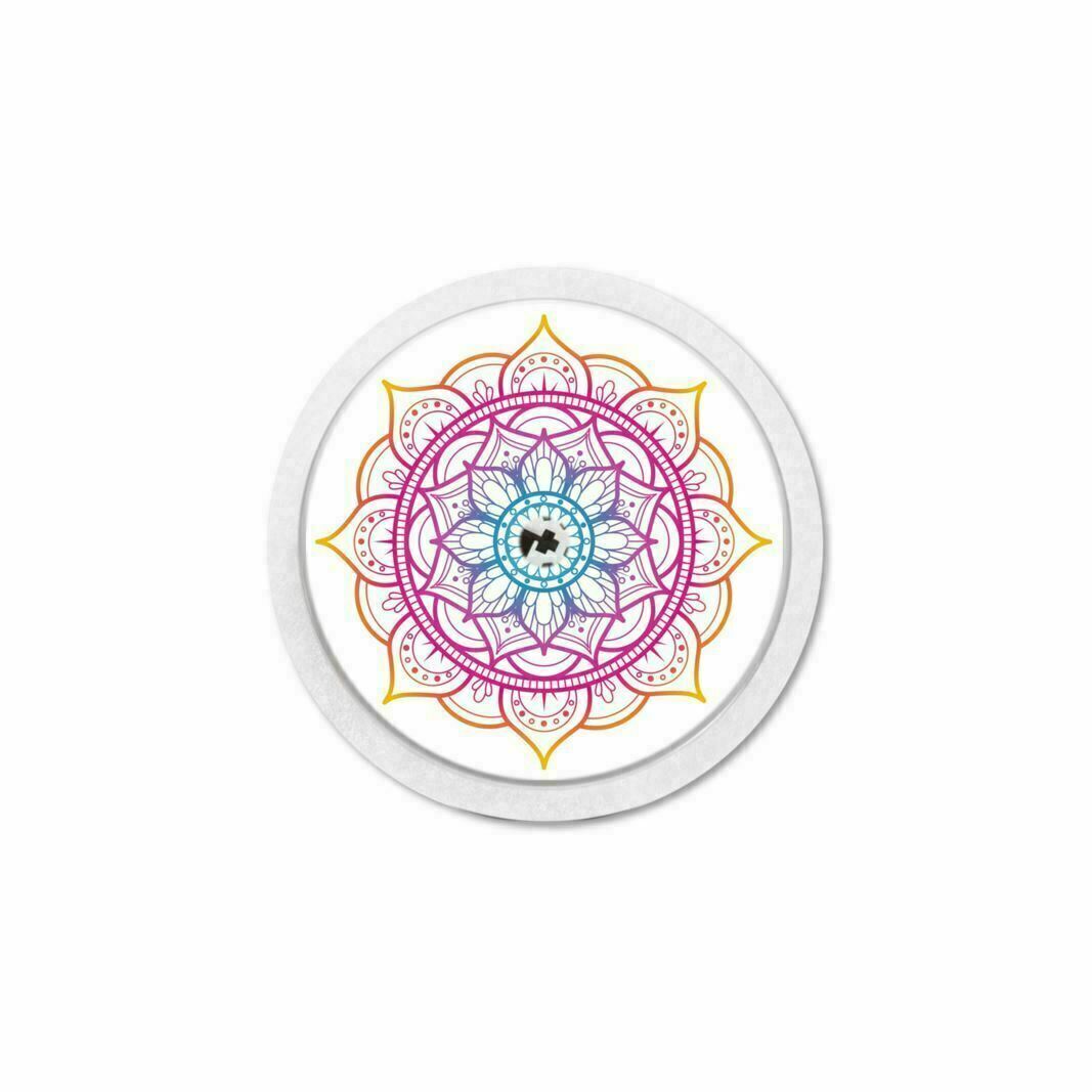 MySweetStitch | Adhesivo para sensor Freestyle Libre 1 y 2 | Mandala