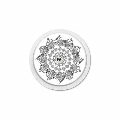 MySweetStitch | Autocollant pour capteur Freestyle Libre 1 & 2 | Mandala Black