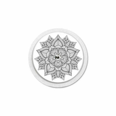 MySweetStitch | Autocollant pour capteur Freestyle Libre 1 & 2 | Mandala Black