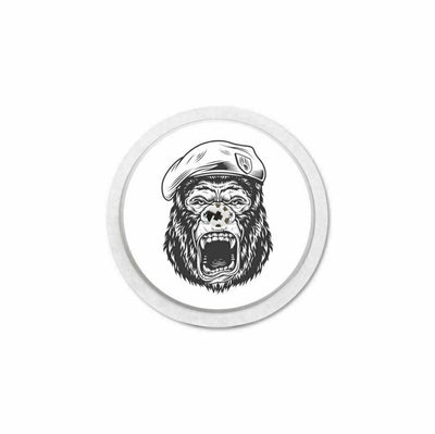 MySweetStitch | Freestyle Libre 1 & 2 sensorsticker | Monkey Edition