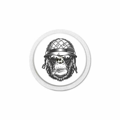 MySweetStitch | Freestyle Libre 1 & 2 sensorsticker | Monkey Edition