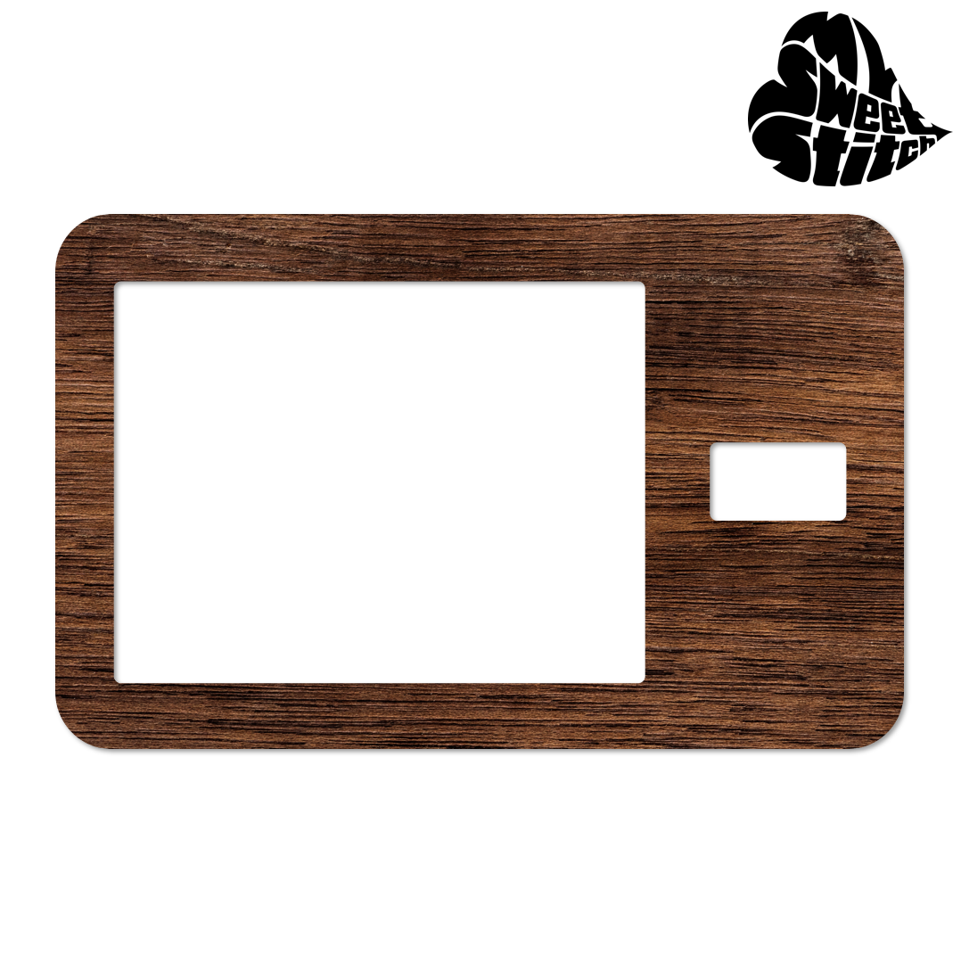MySweetStitch | Tandem t:slim X2 sticker | Wood Dark