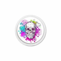 MySweetStitch Freestyle Libre 1 & 2 Sensor Sticker | Flower Skull