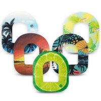 ExpressionMed Fixierpflaster Omnipod | Tropical (5er Set)