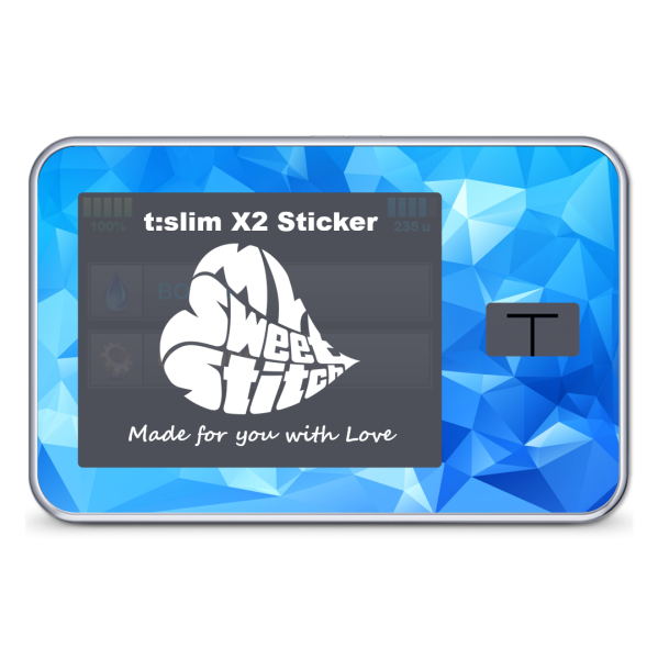 MySweetStitch | Tandem t:slim X2 Sticker | Geometric