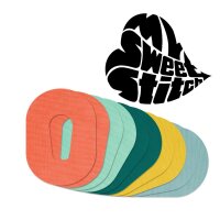 MySweetStitch | Dexcom G6 Ringpatch | 10 Stück | Pastel