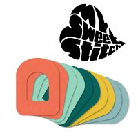 MySweetStitch | Omnipod Ringpatch | 10 Stück | Pastel