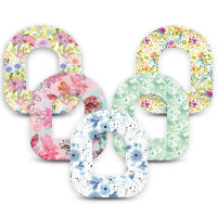 ExpressionMed Fixierpflaster Omnipod | Pastel Flowers...