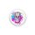 MySweetStitch | Freestyle Libre 3 Sensor Sticker | Flower Skull